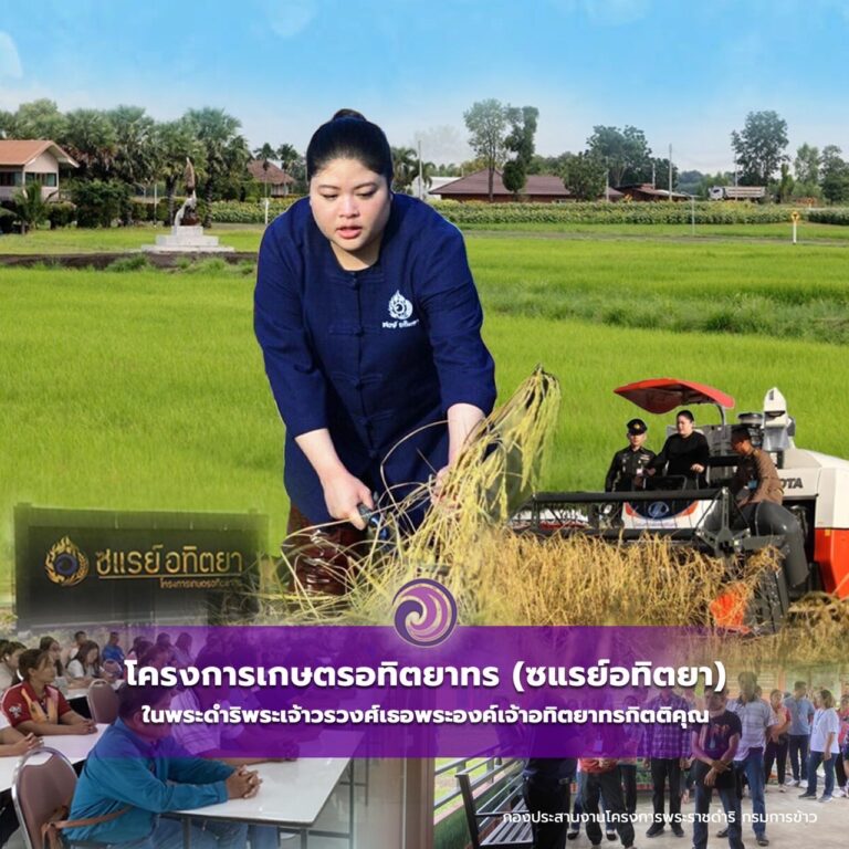 ศูนย์การเรียนรู้แบบครบวงจรตามแนวเศรษฐกิจพอเพียง สนองงานโครงการเกษตรอทิตยาทร (ซแรย์อทิตยา)